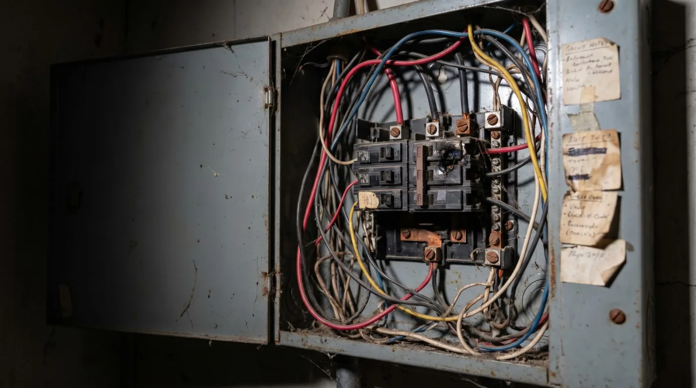 Rekonštrukcia rozvádzača pred