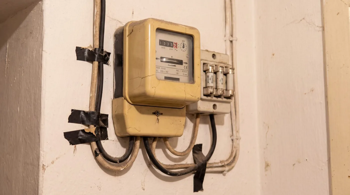 Elektromerový rozvádzač pred